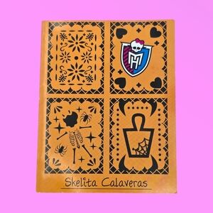 Monster High Skelita Calaveras Art Class Doll Diary Journal 2013